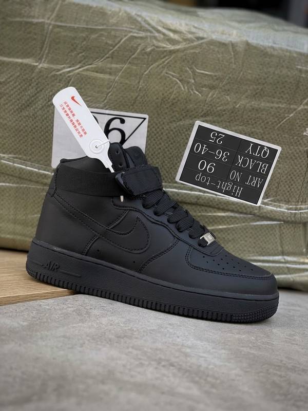 AIR FORCE 1 montant all black